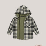 Overshirt bambino LALALU GCL40 Verde<BR/> GCL40 VERDE LALALU 