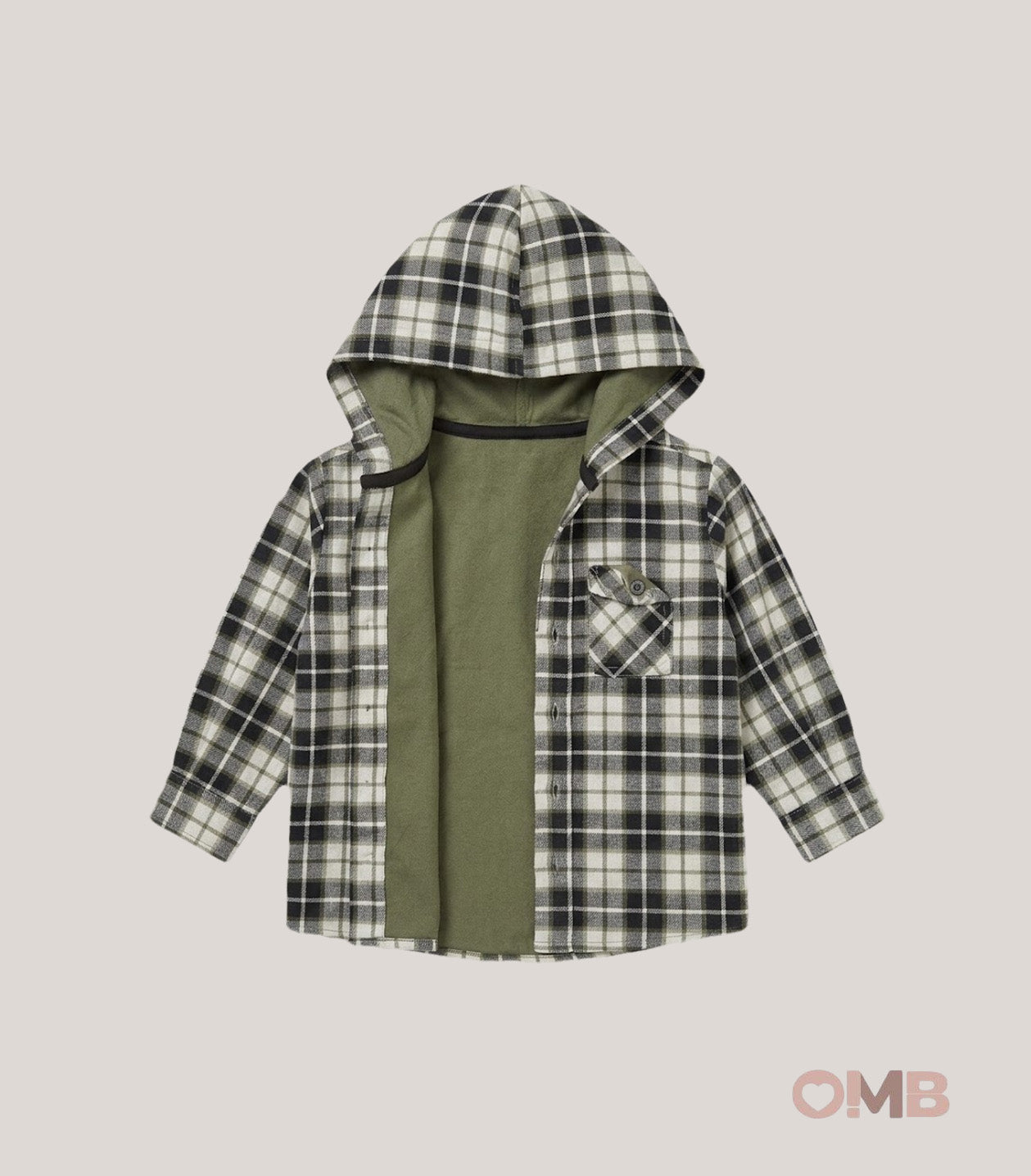 Overshirt bambino LALALU GCL40 Verde<BR/> GCL40 VERDE LALALU 