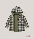 Overshirt bambino LALALU GCL40 Verde