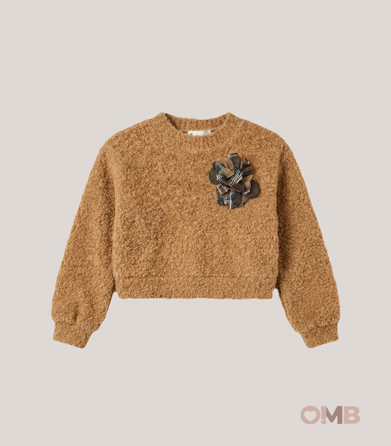 Maglione bambina LALALU MGL0080 Cammello MGL0080 CAMEL LALALU 