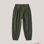 Pantalone bambino LALALU PTL040 Verde PTL040 VERDE LALALU 