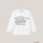 T-shirt bambino LALALU TSL0030 Bianca TSL0030 LATTE LALALU 