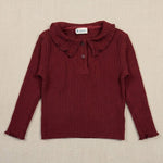 Maglione bambina LALALU TSL070 Bordeaux<BR/> TSL070 BORDEAU LALALU 