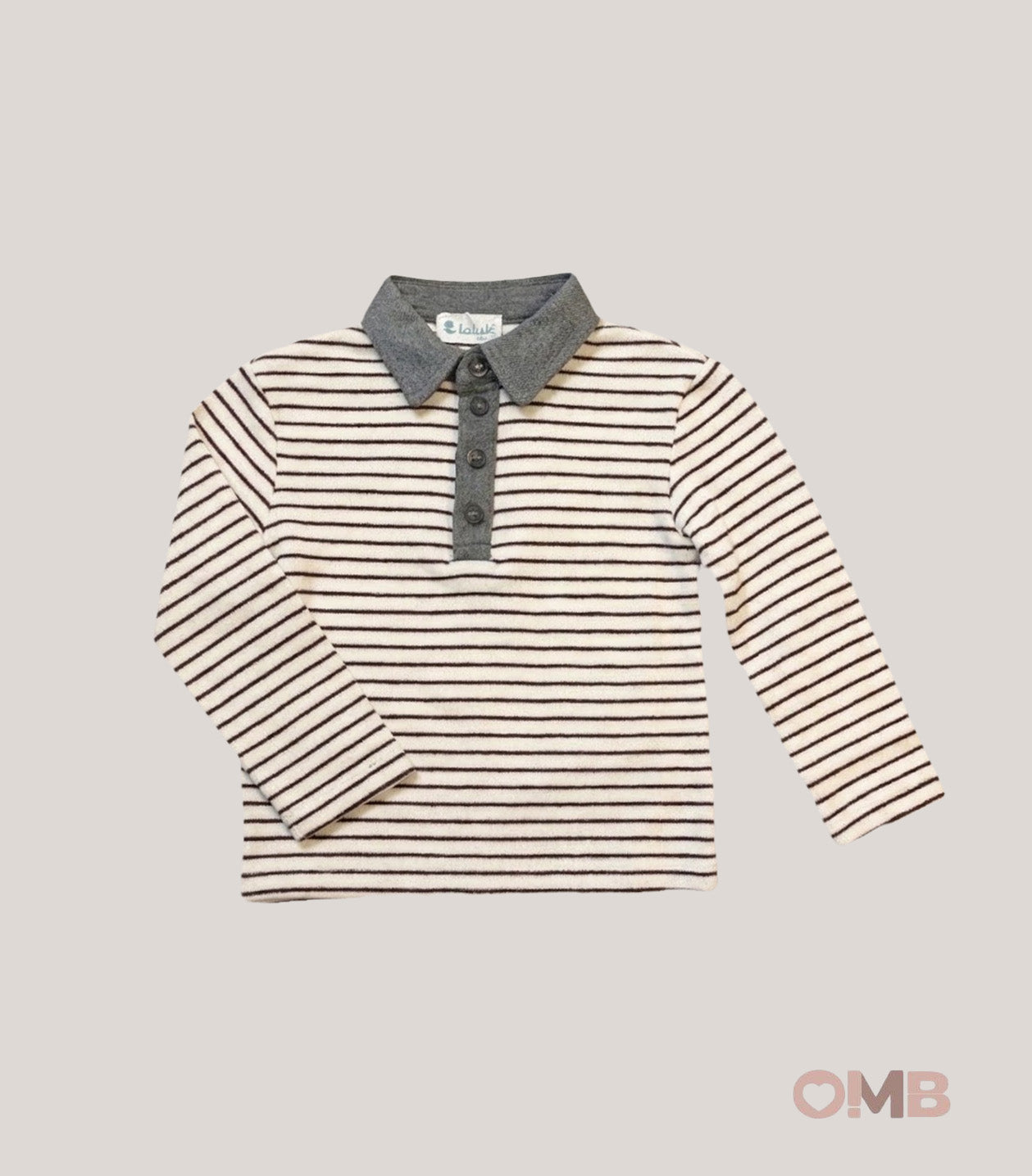 Polo bambino LALALU TSL20 Bordeaux TSL20 BORDEAU LALALU 