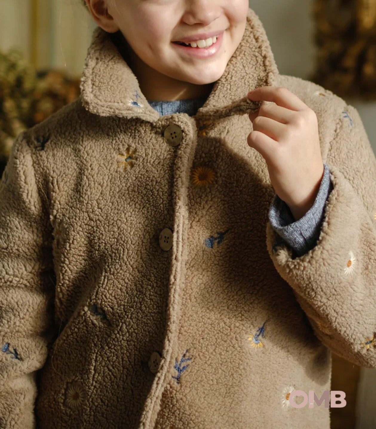 Cappotto bambina MAGIL MN23111 Beige MN23111 ORSETTO MAGIL 