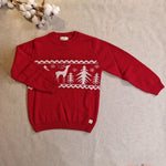 Maglione Maglificio di Verona bambino 015603 rosso<BR/><BR/> 015603 ROSSO MAGLIFICIO VERONA 