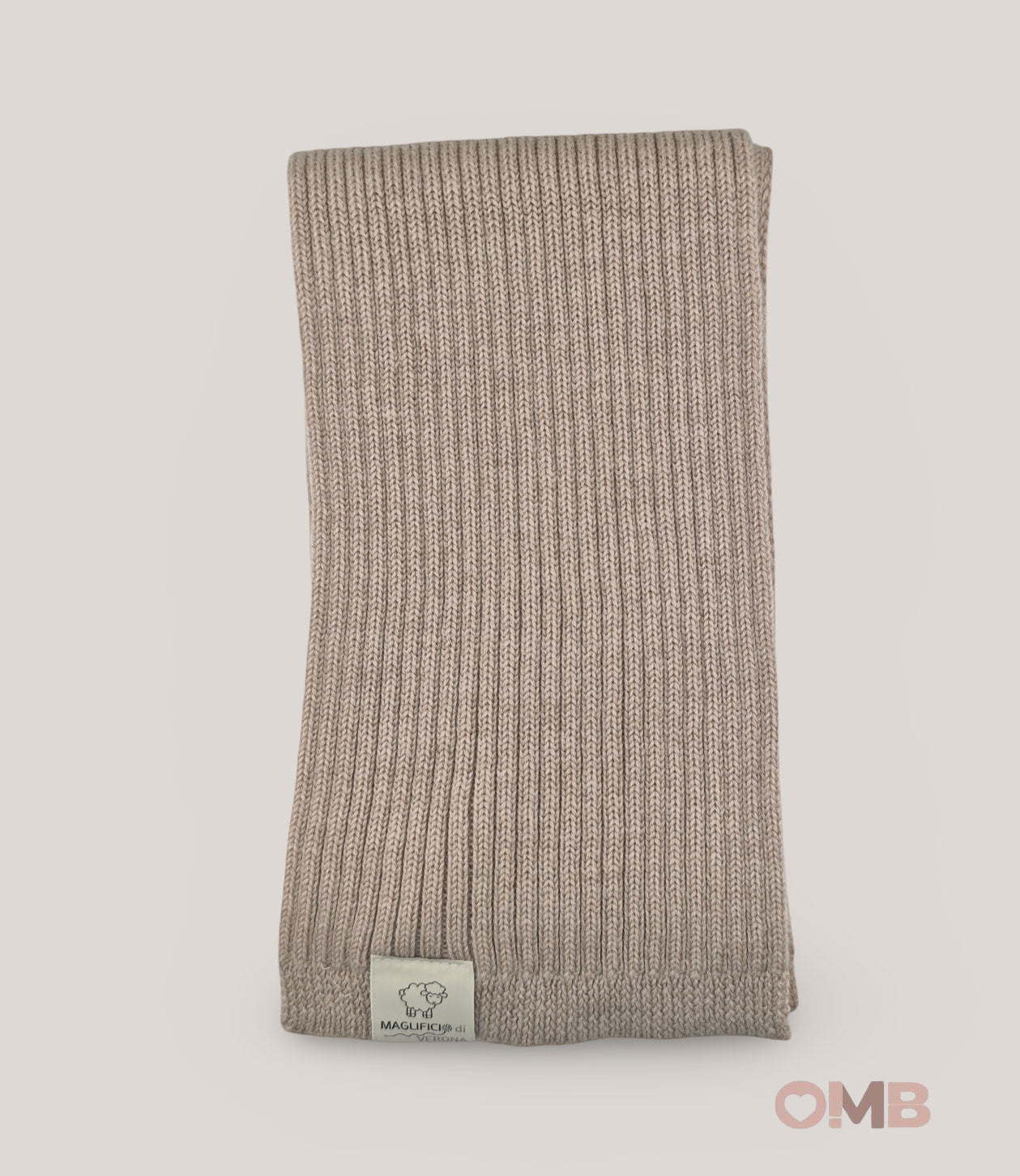 Sciarpa Maglificio di Verona bambino 015613 sabbia<BR/> 015613 SABBIA MAGLIFICIO VERONA 