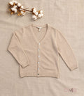 Cardigan bambino MAGLIFICIO VERONA 015637 Beige
