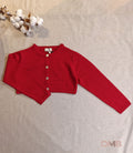 Cardigan Maglificio di Verona bambina 015639 rosso