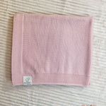 Coperta Maglificio di Verona neonata 045286 rosa<BR/> 045286 ROSA MAGLIFICIO VERONA 