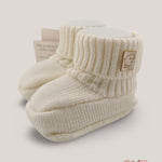 Babbucce Maglificio di Verona neonato 045405 panna<BR/> 045405 PANNA MAGLIFICIO VERONA 