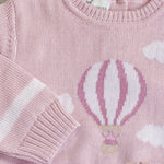Completo Maglificio di Verona neonata 045601 045236C rosa 045601-045236 ROSA MAGLIFICIO VERONA 