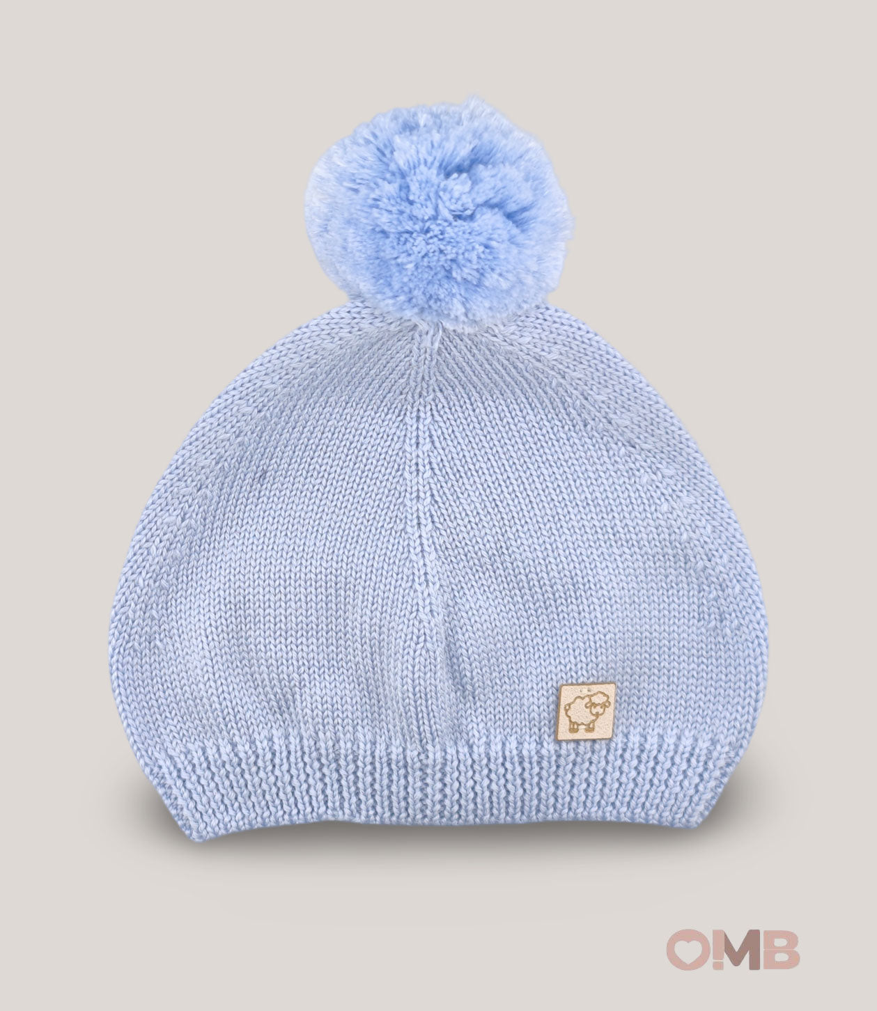 Cappello Maglificio di Verona neonato 045607 celeste<BR/> 045607C CIELO MAGLIFICIO VERONA 