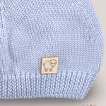 Cappello Maglificio di Verona neonato 045607 celeste<BR/> 045607C CIELO MAGLIFICIO VERONA 
