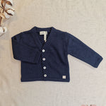 Cardigan Maglificio di Verona neonato 045608 blu<BR/> 045608 BLU MAGLIFICIO VERONA 