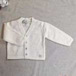 Cardigan Maglificio di Verona neonato 045608 panna 045608 PANNA MAGLIFICIO VERONA 