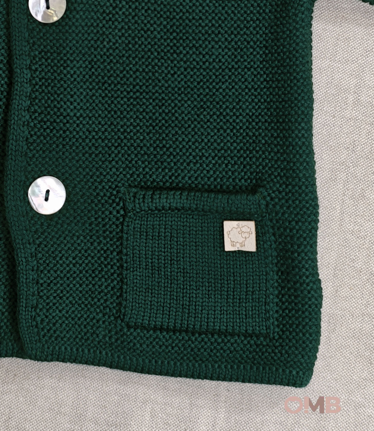 Cappotto Maglificio di Verona neonato 045609 verde<BR/> 045609 VERDE MAGLIFICIO VERONA 