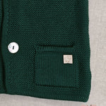 Cappotto Maglificio di Verona neonato 045609 verde<BR/> 045609 VERDE MAGLIFICIO VERONA 