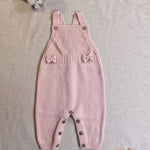 Salopette Maglificio di Verona neonata 045613 rosa<BR/><BR/> 045613 ROSA MAGLIFICIO VERONA 