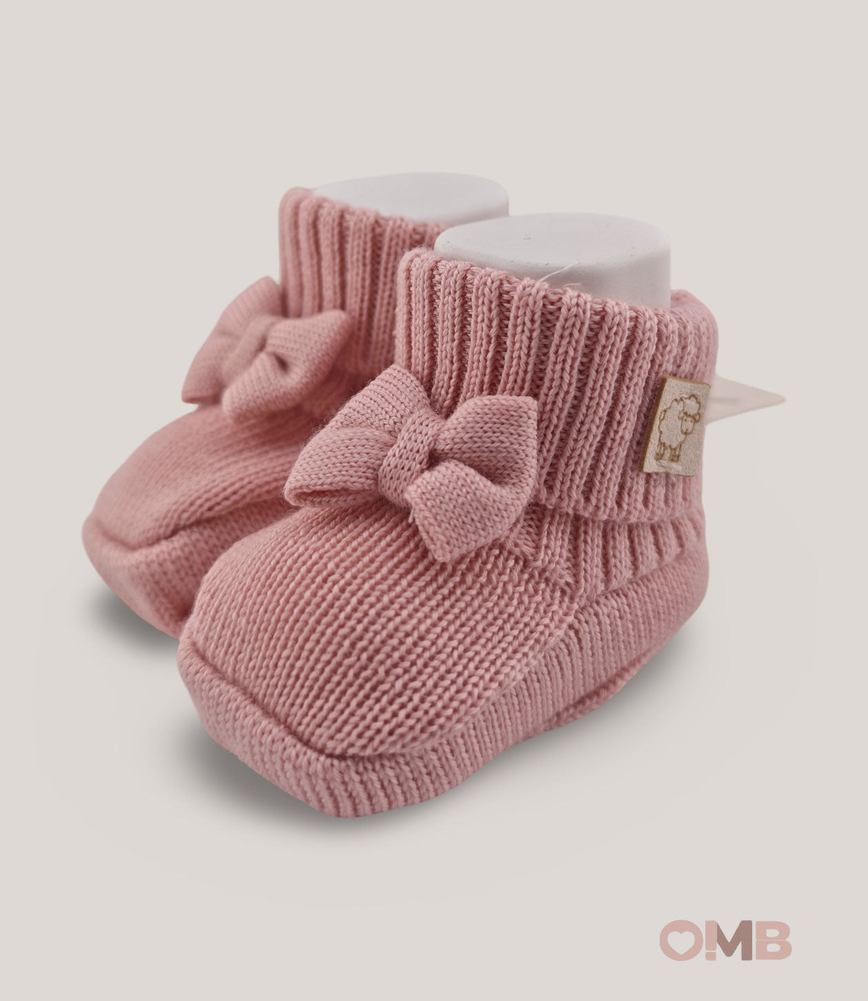 Babbucce Maglificio di Verona neonata 045616 rosa<BR/> 045616 ROSA MAGLIFICIO VERONA 