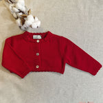 Cardigan Maglificio di Verona neonata 045617 rosso 045617 ROSSO MAGLIFICIO VERONA 