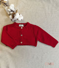 Cardigan Maglificio di Verona neonata 045617 rosso