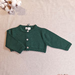 Cardigan Maglificio di Verona neonata 045617 verde 045617 VERDE MAGLIFICIO VERONA 