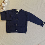 Cardigan Maglificio di Verona neonato 045621 blu 045621 BLU MAGLIFICIO VERONA 