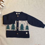 Cardigan Maglificio di Verona neonato 045624 blu<BR/> 045624 BLU MAGLIFICIO VERONA 