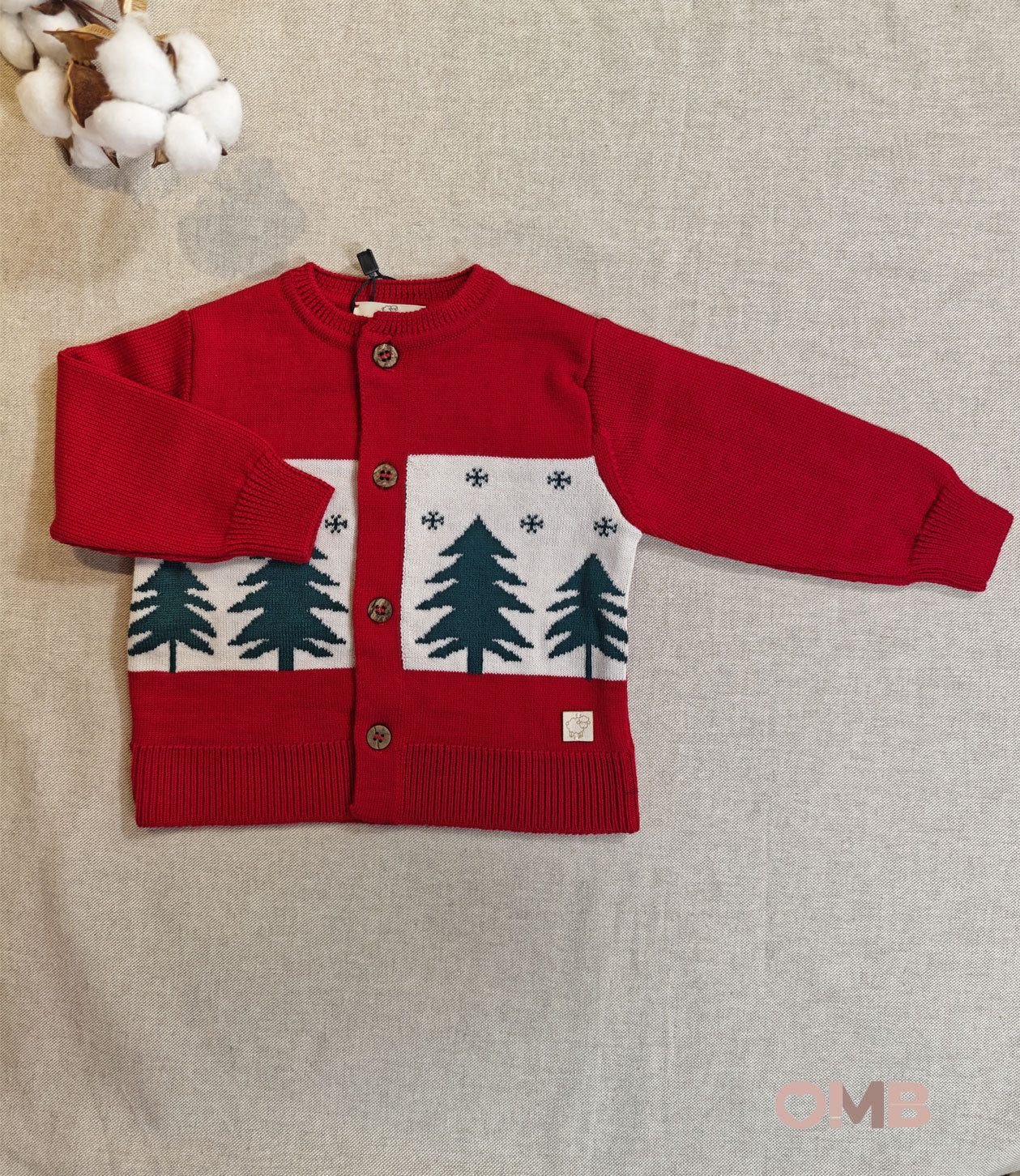 Cardigan Maglificio di Verona neonato 045624 rosso 045624 ROSSO MAGLIFICIO VERONA 