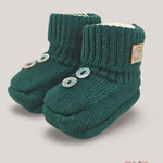 Babbucce Maglificio di Verona neonato 045625 verde<BR/> 045625 VERDE MAGLIFICIO VERONA 