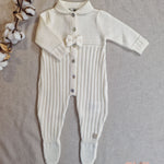 Tutina neonata MAGLIFICIO VERONA 045636 Panna<BR/> 045636 PANNA MAGLIFICIO VERONA 