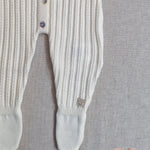 Tutina neonata MAGLIFICIO VERONA 045636 Panna<BR/> 045636 PANNA MAGLIFICIO VERONA 