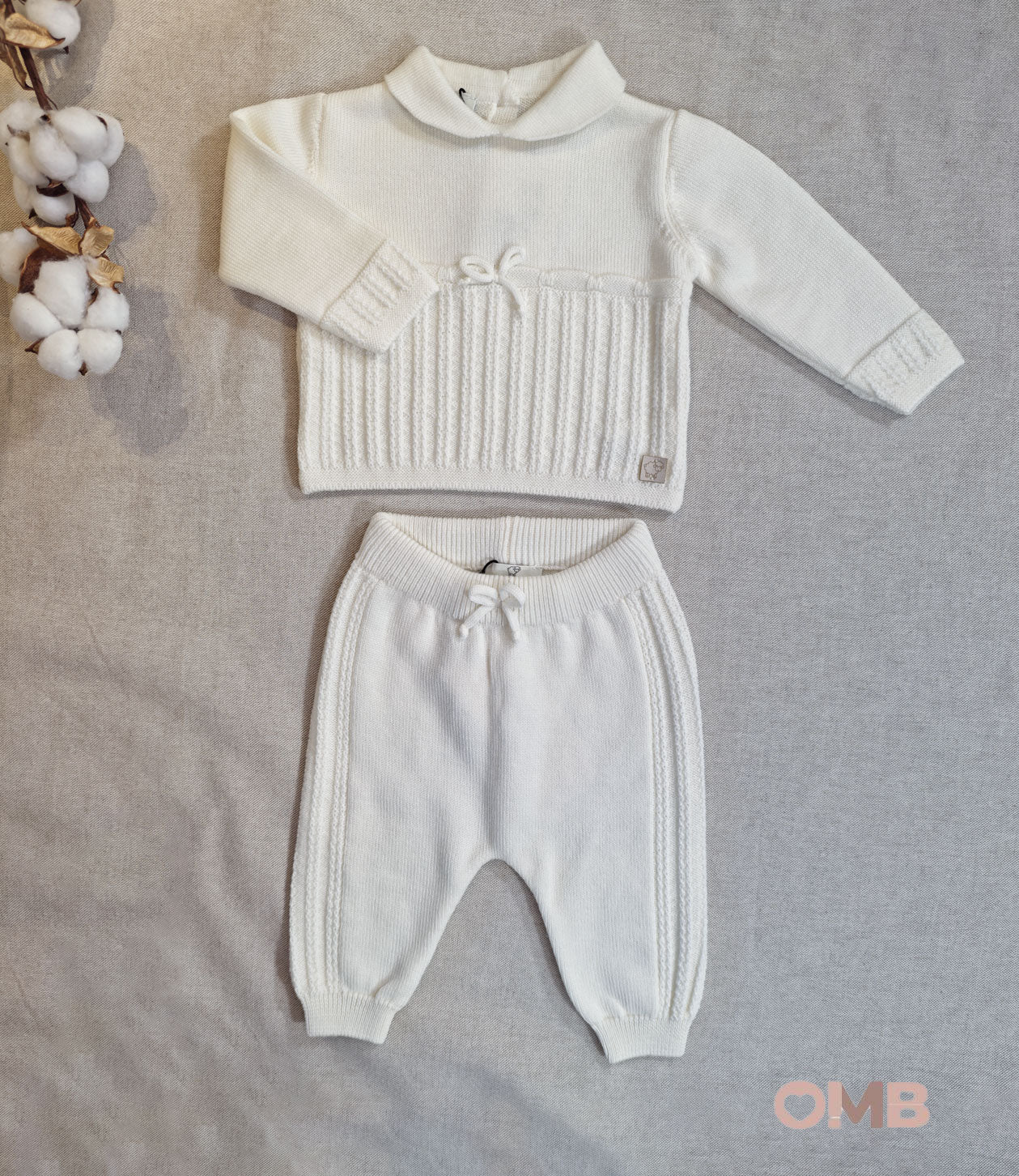 Completo neonata MAGLIFICIO VERONA 045637045629 Panna 045637-045629 PANNA MAGLIFICIO VERONA 