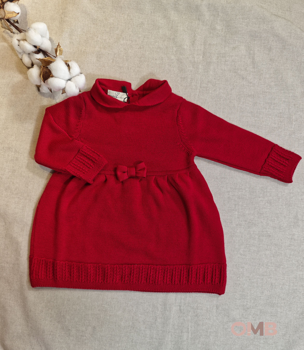 Abito neonata MAGLIFICIO VERONA 045641 Rosso 045641 ROSSO MAGLIFICIO VERONA 
