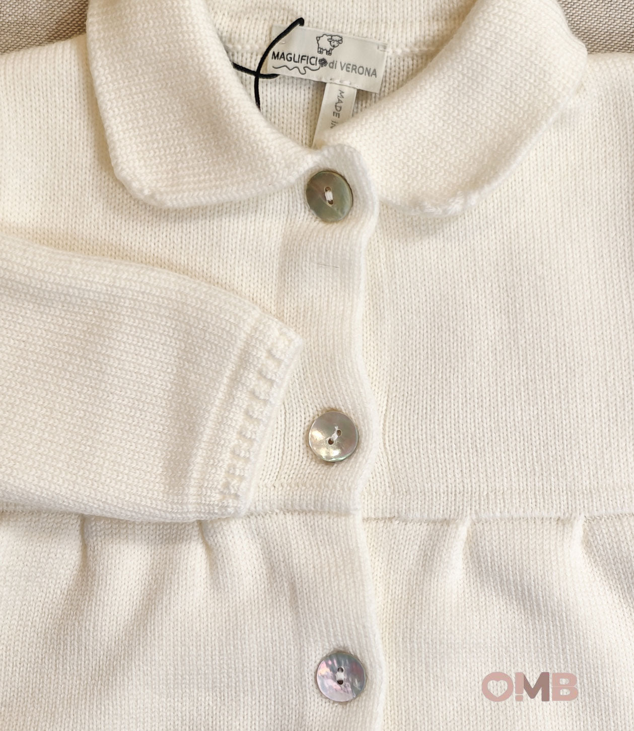 Cappotto neonata MAGLIFICIO VERONA 045644 Panna 045644 PANNA MAGLIFICIO VERONA 