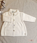 Cappotto neonata MAGLIFICIO VERONA 045644 Panna
