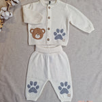 Completo neonati MAGLIFICIO VERONA 045650045648 Panna 045650-045648 PANNA MAGLIFICIO VERONA 