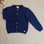 Cardigan neonata MAGLIFICIO VERONA 045662 Blu 045662 BLU MAGLIFICIO VERONA 