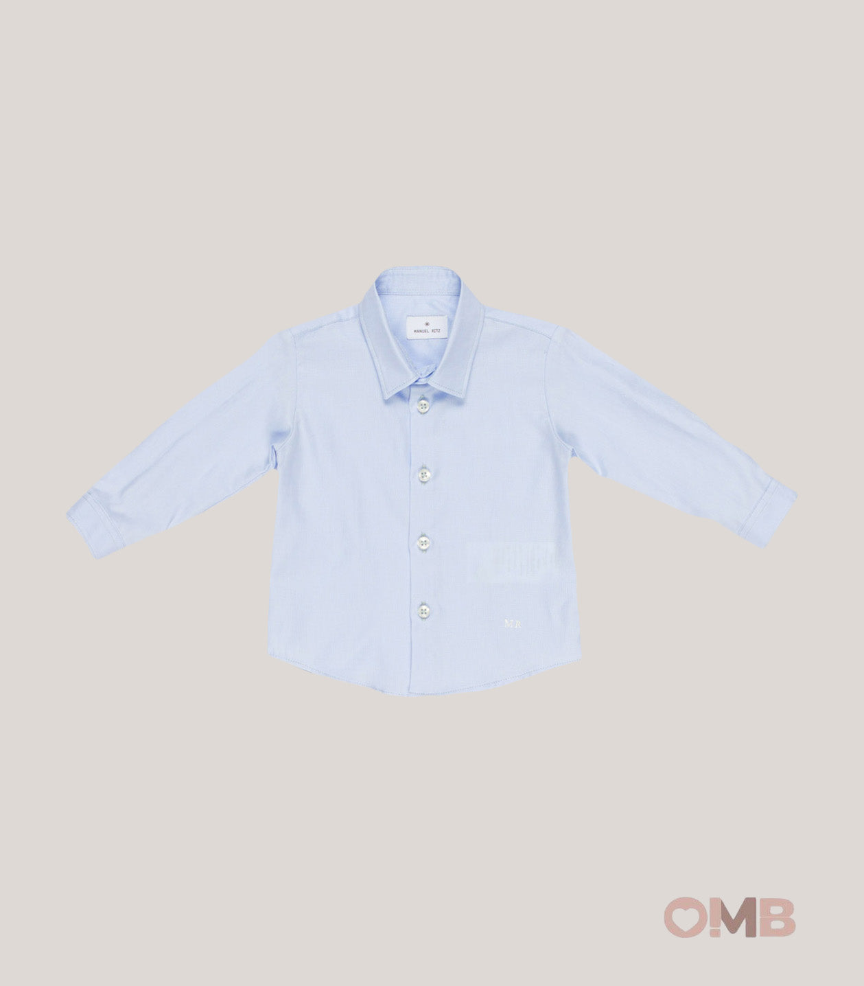 Camicia neonato MANUEL RITZ MR4417 Azzurro MR4417 AZZURRO MANUEL RITZ 
