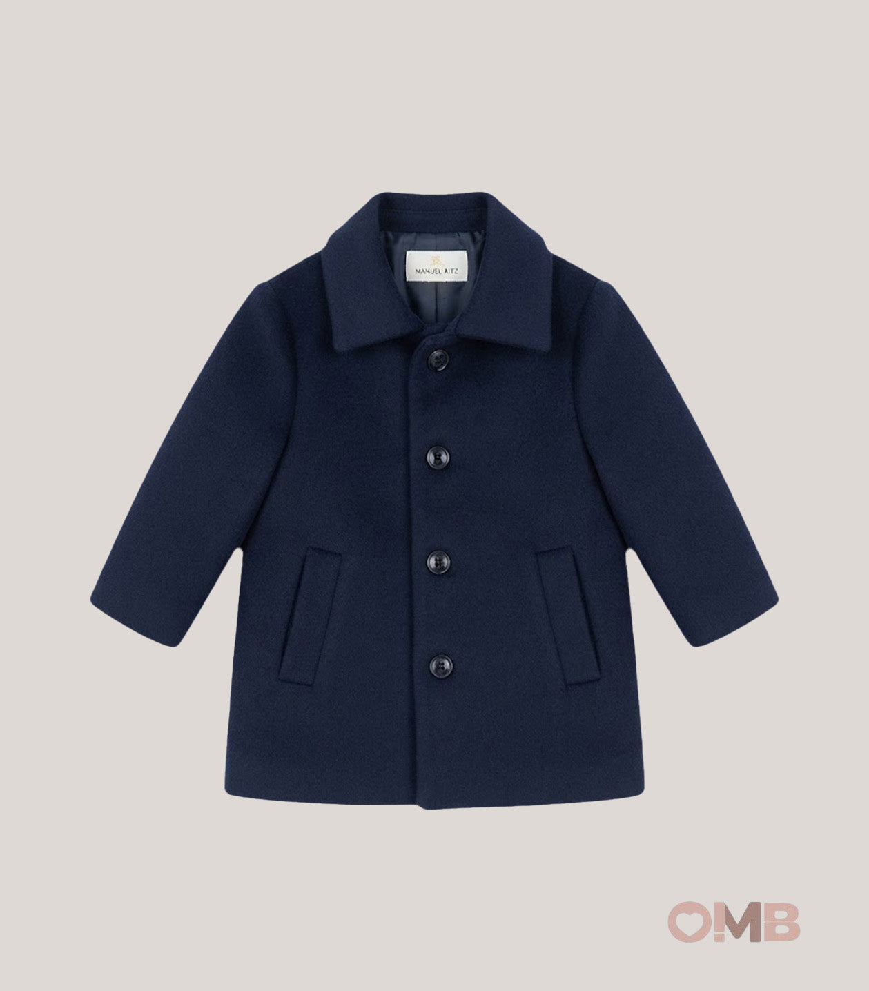 Cappotto neonato MANUEL RITZ MR441 Blu<BR/> MR441 BLU MANUEL RITZ 
