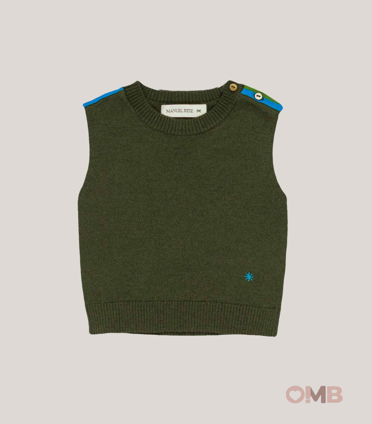 Gilet bambino MANUEL RITZ MR4439A Verde MR4439A VERDE MANUEL RITZ 