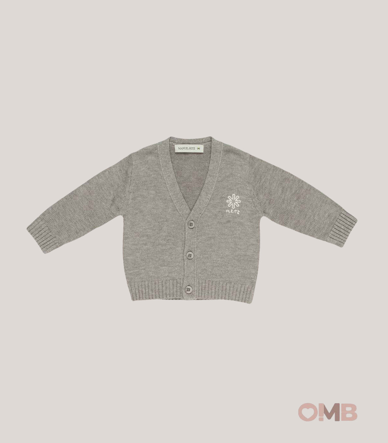 Cardigan bambino MANUEL RITZ MR4443A Grigio MR4443A GRIGIO MANUEL RITZ 