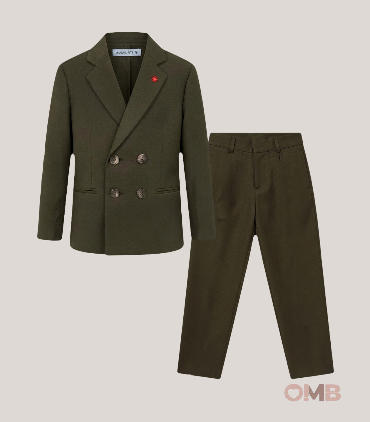 Completo bambino MANUEL RITZ MR4458 Verde MR4458 VERDE MANUEL RITZ 