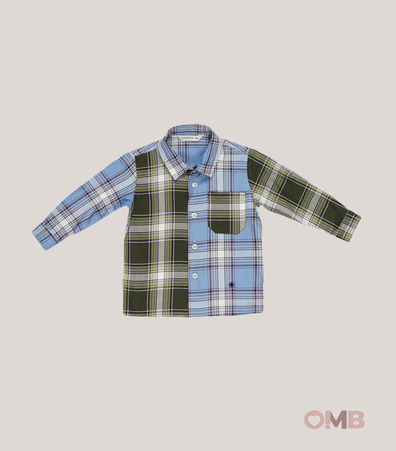 Camicia bambino MANUEL RITZ MR4481A Azzurra MR4481A AZZURRO MANUEL RITZ 