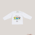 T-shirt neonato MANUEL RITZ MR4519 Bianca MR4519 BIANCO MANUEL RITZ 