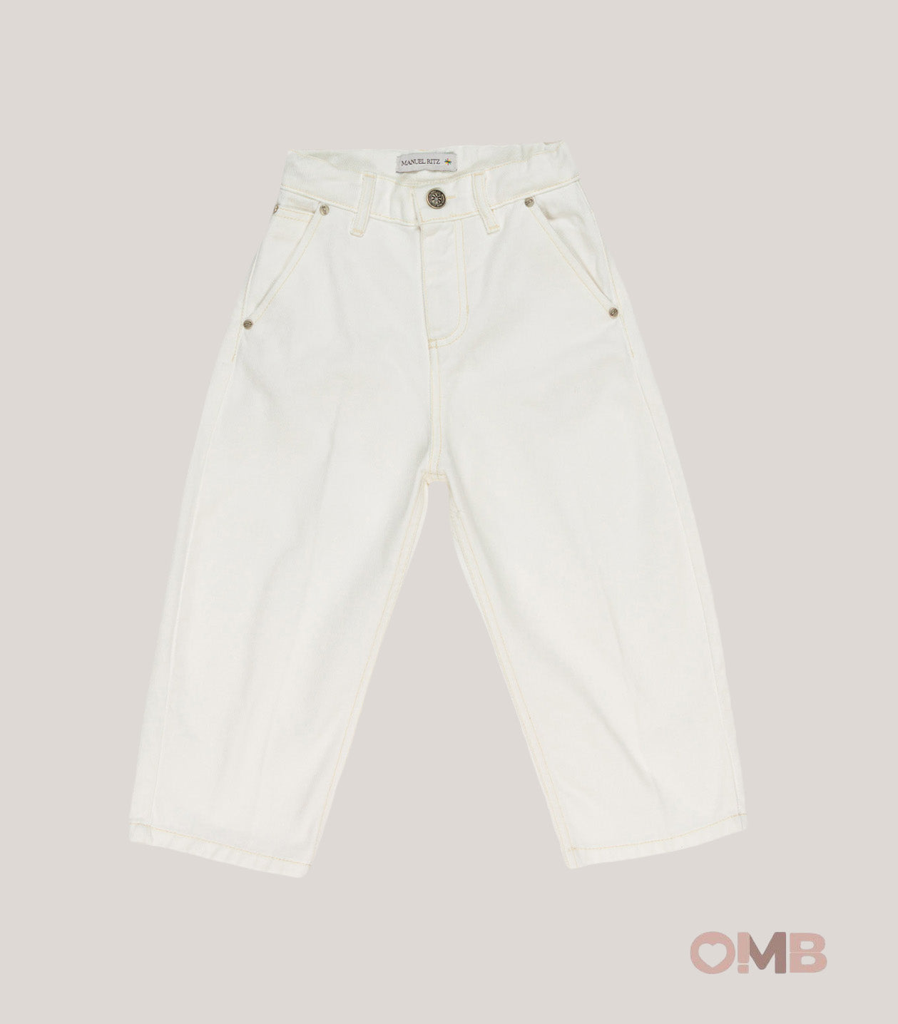 Pantalone bambino MANUEL RITZ MR4539 Latte MR4539 LATTE MANUEL RITZ 