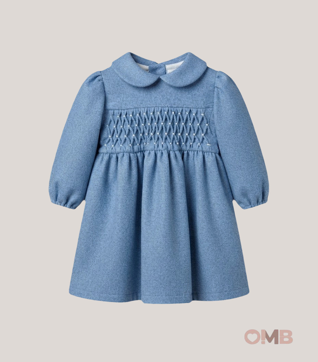 Abito neonata MERCADANTE M107 Celeste Polvere<BR/> M107 CELESTE POLVERE MERCADANTE 