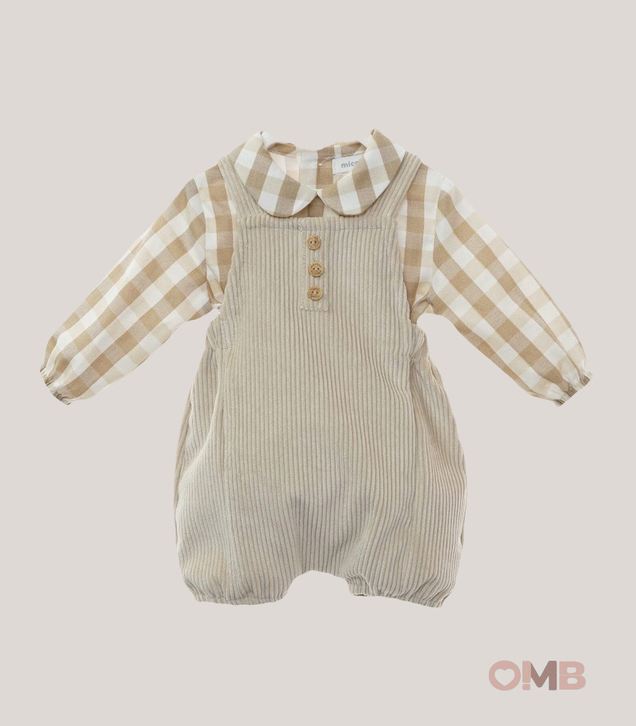 Completo neonato MICOLINO 3022 Beige 3022 BEIGE MICOLINO 