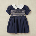 Abito bambina NAXOS 7830 Blu<BR/> 7830 BLU NAXOS 